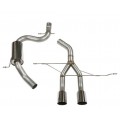 Piper exhaust Leon MK2 Cupra R - cat-back system with 0 silencers